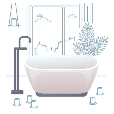 Banyoda kokulu mumlar.