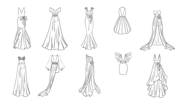 Dresses Sketch Stock Illustrations – 2,519 Dresses Sketch Stock  Illustrations, Vectors & Clipart - Dreamstime