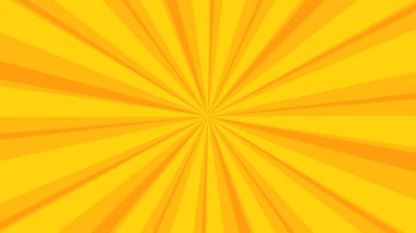 Pop sanatının renkli ışınları. Çizgi roman sayfası, reklam çerçevesi, web tasarımı, poster. 