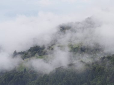Sis carpatian dağlarda Köyü'nde 