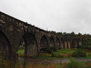 Carpatian dağlar görünümü üst