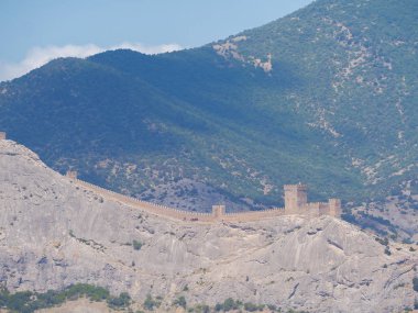 Kalesi, sudak Karadeniz panorama mal.