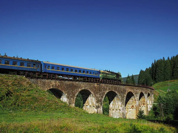 Carpatian Hory Letní Krajina — Stock fotografie