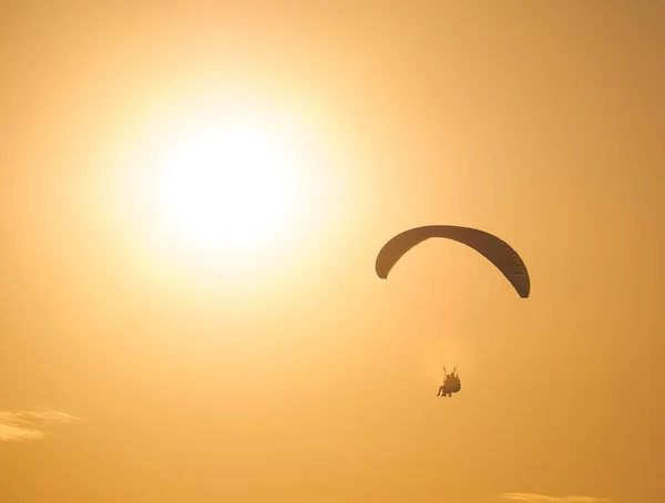 Paragliding Berg Voloshin Krim Koktebel — Stockfoto