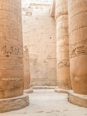 Luxor anıtlar ve colomns