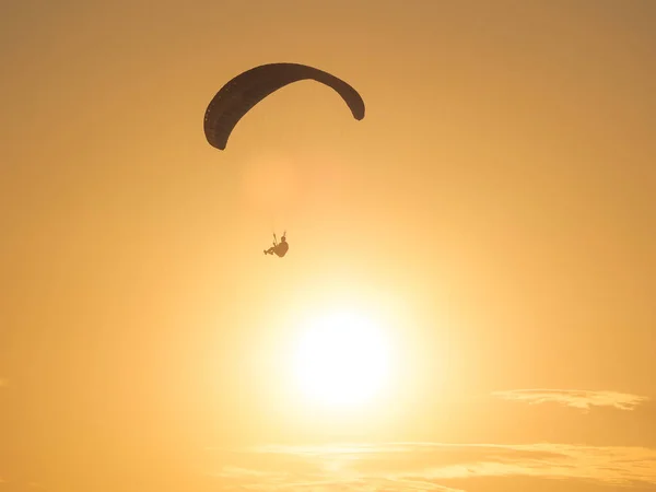 Paragliding เขา Voloshin อาชญากรรม Koktebel — ภาพถ่ายสต็อก