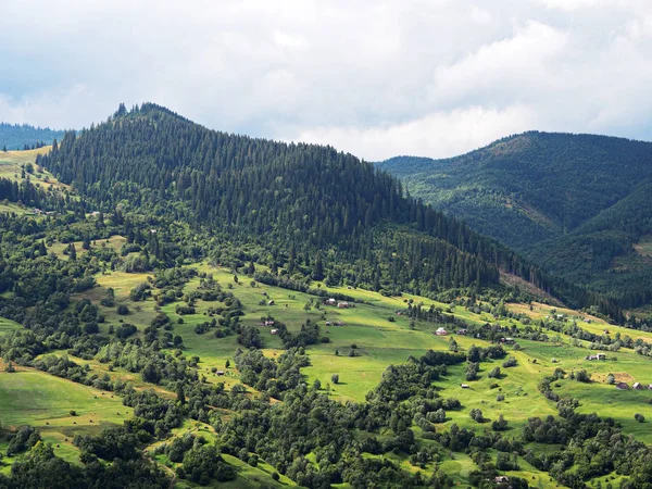 Karpaty Widok Góry — Zdjęcie stockowe