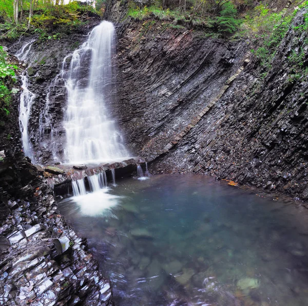 Karpat orman şelale