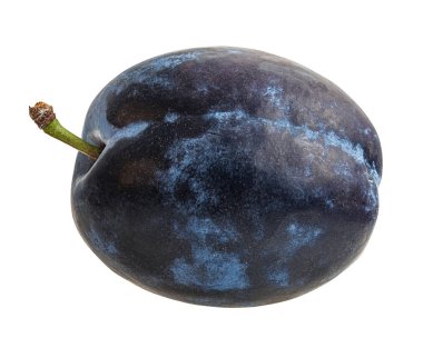 Beyaz arkaplanda erik