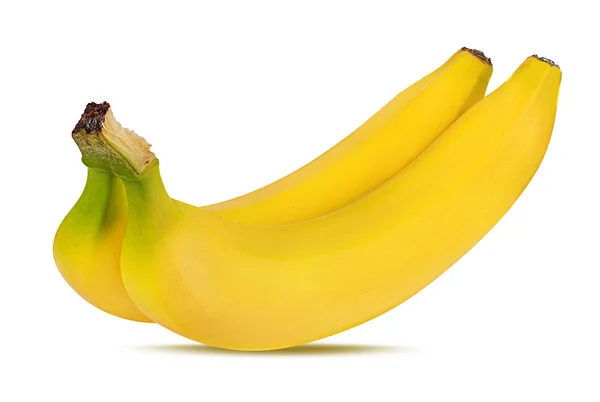 Bananen Isoliert Auf Weißem Hintergrund — Stockfoto