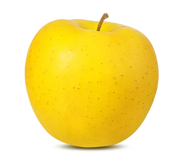 Jablko Bílém Pozadí — Stock fotografie