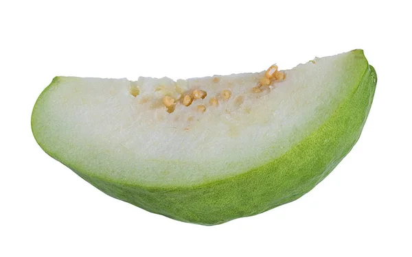 Guava Isolerad Vit Bakgrund — Stockfoto