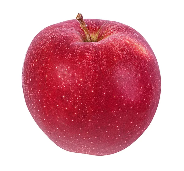 Äpple Vit Bakgrund — Stockfoto