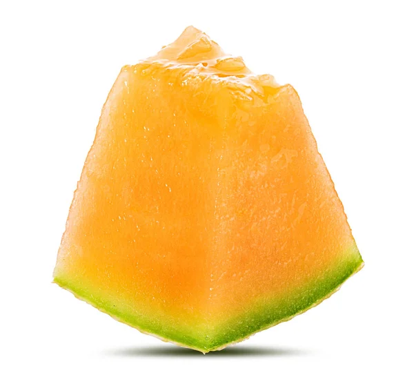 Melone Isolato Sfondo Bianco — Foto Stock