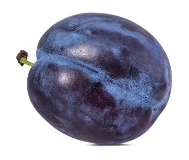 Beyaz arkaplanda erik