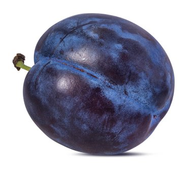 Beyaz arkaplanda erik