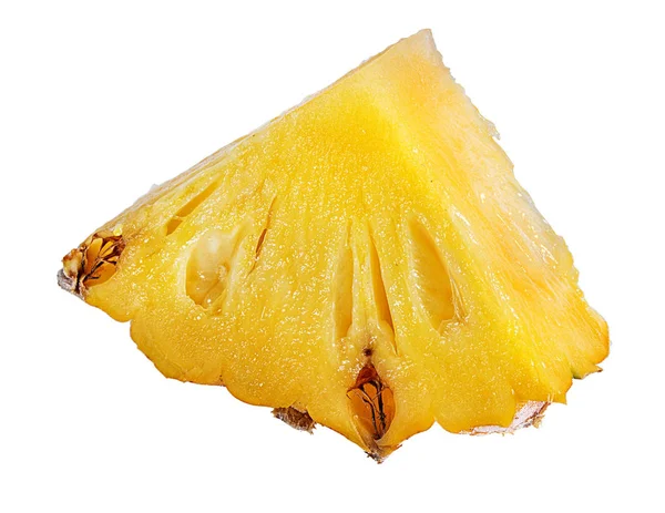 Färsk Ananas Isolerad Vit Bakgrund — Stockfoto