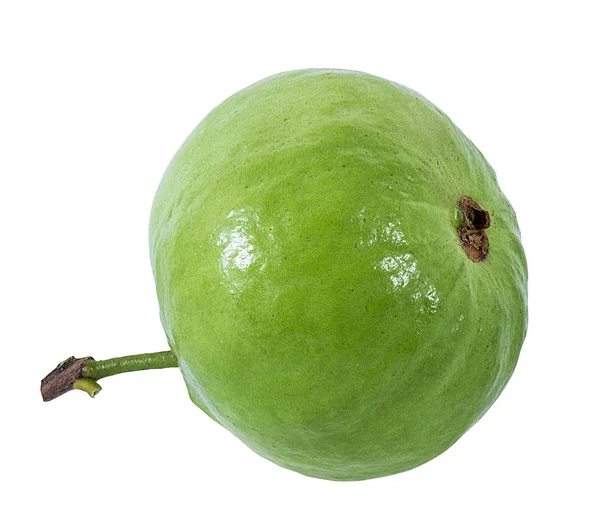 Guava Geïsoleerd Witte Achtergrond — Stockfoto