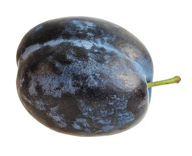 Beyaz arkaplanda erik