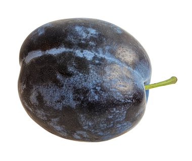 Beyaz arkaplanda erik