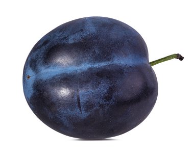 Beyaz arkaplanda erik