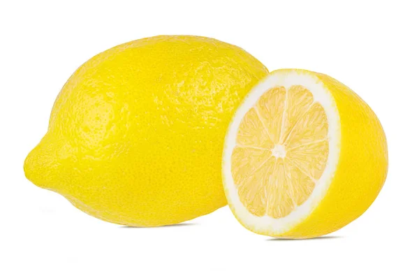 Lemon Isolated White Background — Stock Photo, Image