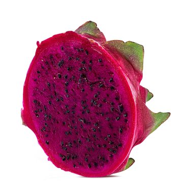 Beyaz arkaplanda Ejder Meyvesi izole