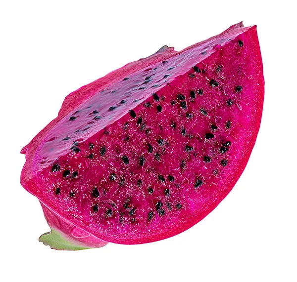 Dragon Fruit Isolado Fundo Branco — Fotografia de Stock