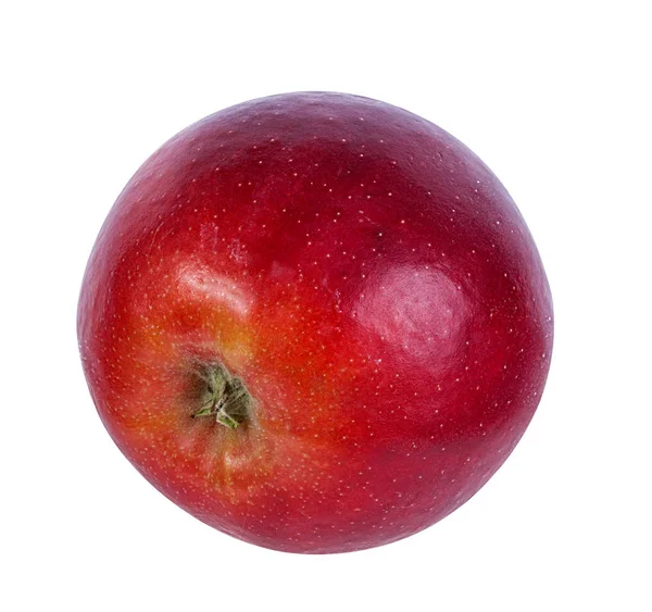 Äpple Vit Bakgrund — Stockfoto