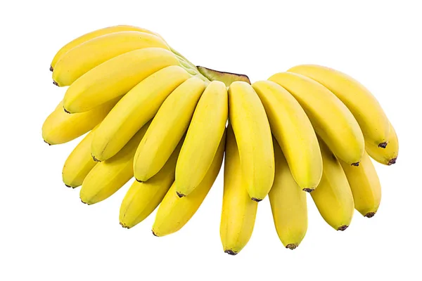 Bananas Isolated White Background — Stock Photo, Image