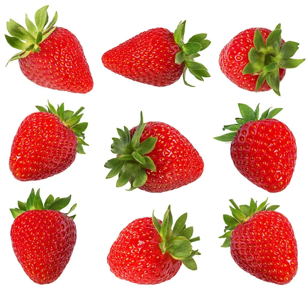 Strawberry Isolated White Background — Stock Photo, Image