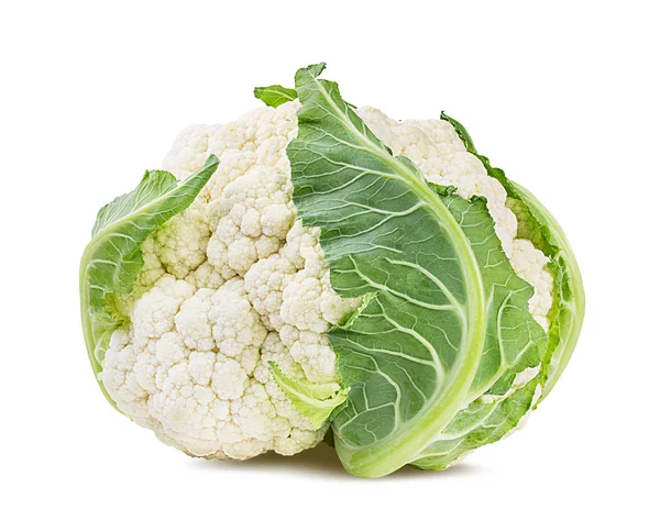 Cauliflower Isolated White Background — Stock Photo, Image