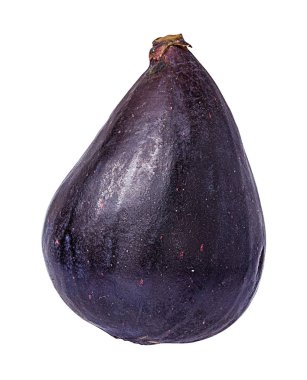 Beyaz arka planda izole edilmiş taze incirler. 