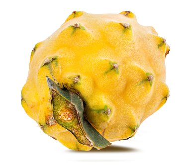 Beyaz arkaplanda Ejder Meyvesi izole