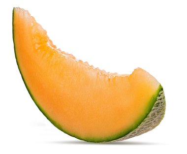 kavun beyaz arkaplanda izole