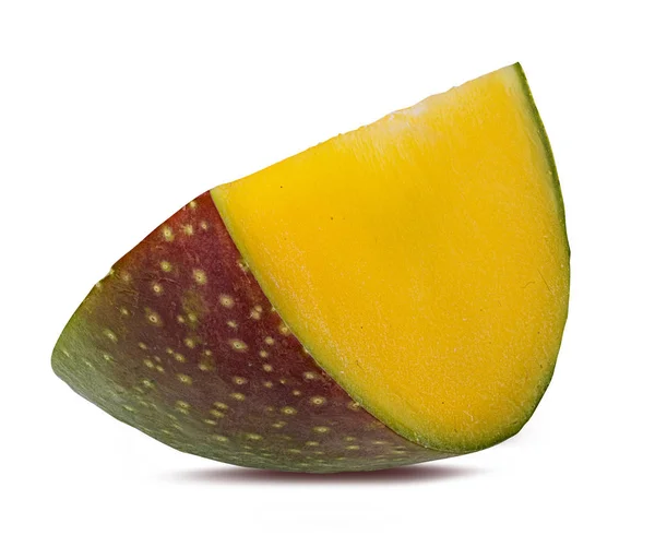 Owoce Mango Izolowane Białym Tle — Zdjęcie stockowe