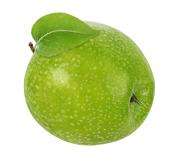 Apfel Auf Weißem Hintergrund — Stockfoto