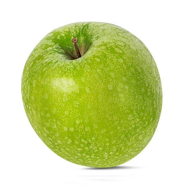 Äpple Vit Bakgrund — Stockfoto