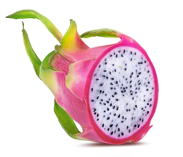 Dragon Fruit Isolé Sur Fond Blanc — Photo