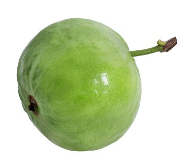 Guava beyaz arkaplanda izole edildi