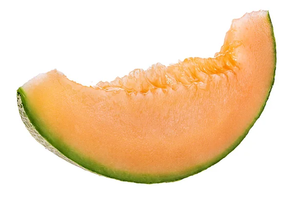 Melon Isolé Sur Fond Blanc — Photo