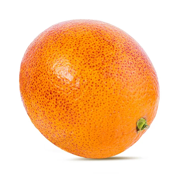 Olgun turuncu beyaz arka planda izole