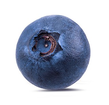 Beyaz arka plan üzerinde izole taze Bilberries yaban mersini