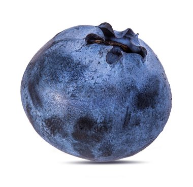 Beyaz, arka plan izole taze yaban mersini