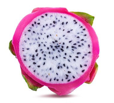 Beyaz arkaplanda Ejder Meyvesi izole