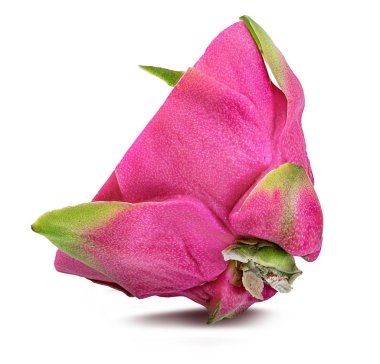 Beyaz arkaplanda Ejder Meyvesi izole