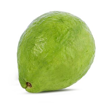 Guava beyaz arkaplanda izole edildi
