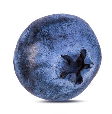 Beyaz, arka plan izole taze yaban mersini