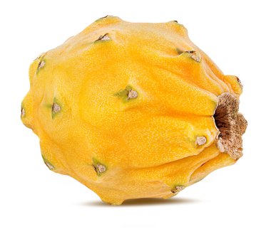 Beyaz arkaplanda Ejder Meyvesi izole