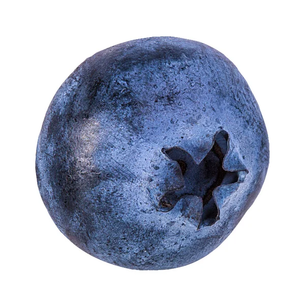 Fresh Blueberries Isolated White Background — Stock Photo, Image